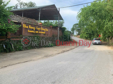 BEAUTIFUL LAND LOT FOR SALE AT GOOD PRICE - GOOD LOCATION IN VAN HOA COMMUNE - BA VI - HANOI _0