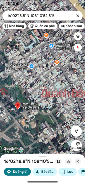 Property Search Vietnam | OneDay | Nhà ở Niêm yết bán | ĐẤT ĐẸP – GIÁ TỐT – CHÍNH CHỦ CẦN BÁN NHANH LÔ ĐẤT 2 mặt tiền tại quận Cẩm Lệ, TP Đà Nẵng