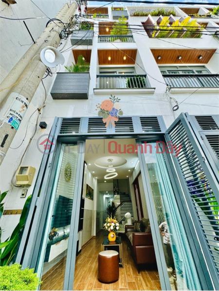 Super nice house, 4 floors, fully furnished, D. Nguyen Tu Gian Go Vap, only 4.7 billion Sales Listings