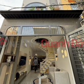 New 2-storey house, 3 bedrooms, fully furnished - Near Lang Hoa Park, Nguyen Van Khoi, only 4.8 billion _0