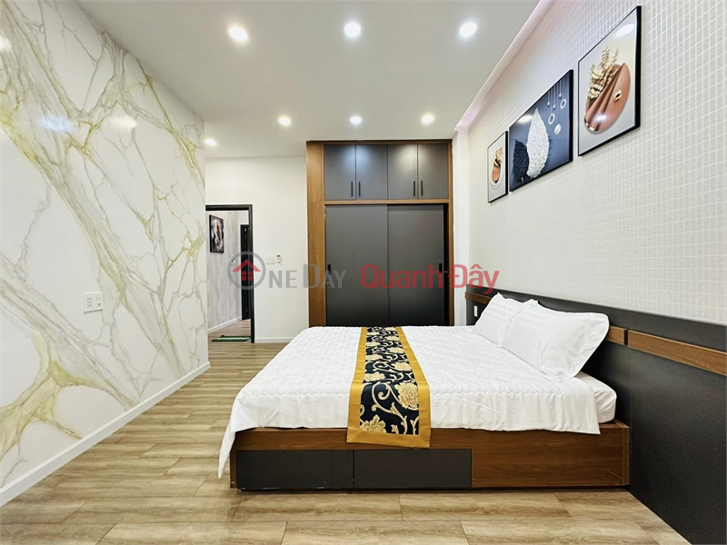 đ 8.5 Billion House 4.5X15m, 4 floors fully furnished, 6m alley Pham Van Chieu, Ward 9, only 8.5 billion