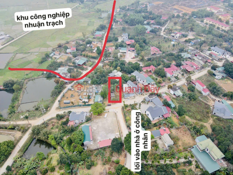 đ 4,4 tỷ | BÁN LÔ ĐẤT 219m full thổ cư GẦN KCN NHUẬN TRẠCH