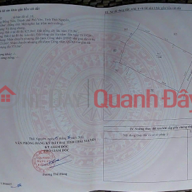 EXTREMELY RARE: A single large plot of land in the core of Pho Yen city right next to the Samsung S 1400M factory, 850m of land. _0