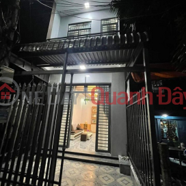 Newly built house for sale with 1 ground floor 1 floor, Tong Hoi residential area located on Duong Khue street. _0