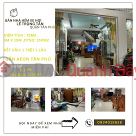 House for sale at Le Trong Tan Social House 75m2, 1 Floor, 5.1 Billion, near AEON _0