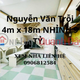 NGUYEN VAN TRI - BEAUTIFUL HOUSE- 4x18M-4 FLOOR reinforced concrete 6BRs 7WC - FREE FURNITURE - CASH 23 MILLION\/MONTH. _0