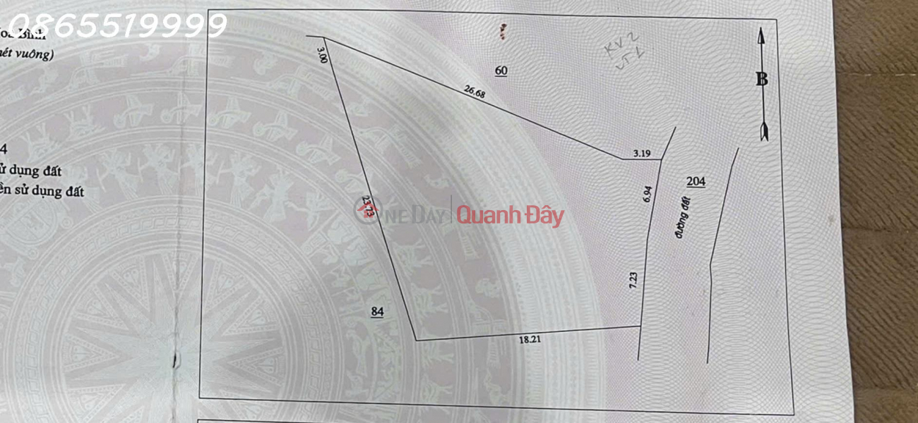 OWNER URGENTLY SELLING PLOT OF LAND RIGHT NEXT TO HO CHI MINH - LUONG SON ROAD Sales Listings