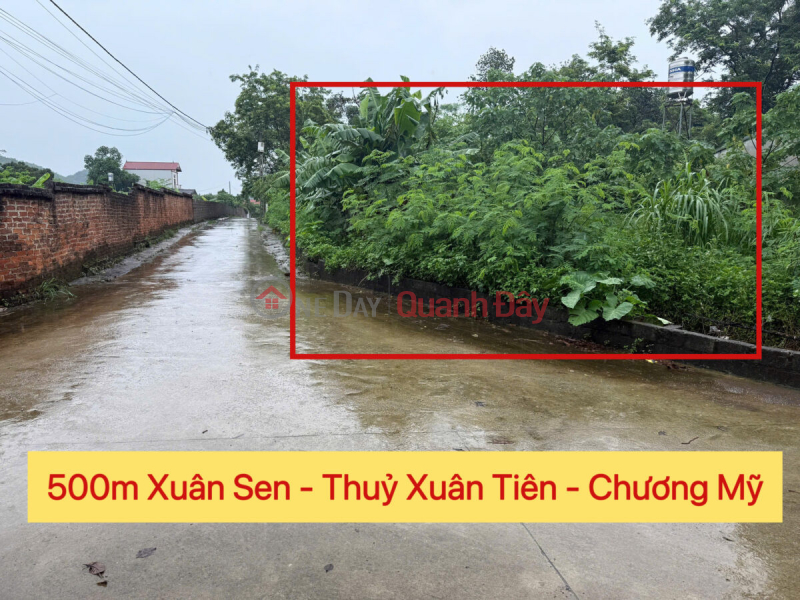 CHÍNH CHỦ BÁN LÔ ĐẤT TO SIÊU ĐẸP 500M TẠI THỦY XUÂN TIÊN-CHƯƠNG MỸ-HÀ NỘI Niêm yết bán