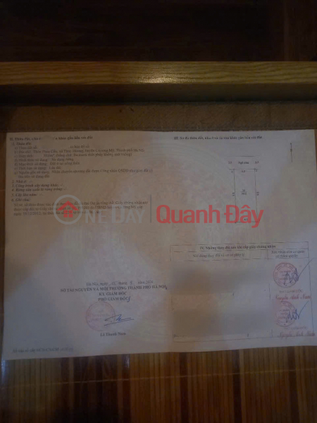 Đất Phường - Chương Mỹ cách Hà Đông chỉ 2 km giá hơn 1 tỉ Niêm yết bán
