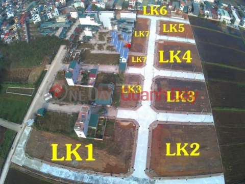 Selling piece LK3-02 at auction of cassava range in Cao Duong commune - Thanh Oai. Location next to nice airy corner lot. Price 35 million\/m _0