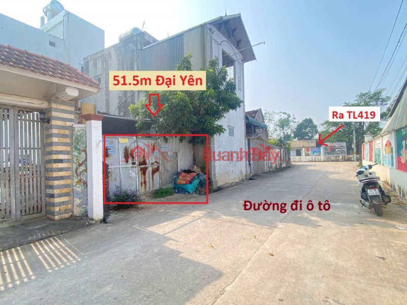 SUPER PRODUCT NAN 2 INVESTMENT PRICE 2TY4 LAND IN DAI YEN-CHUONG MY AREA: 51.5M Sales Listings