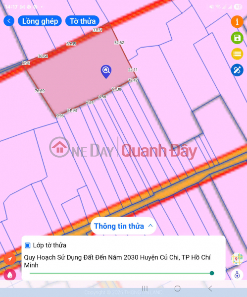 đ 32,7 tỷ, Cần sang nhượng rất gấp lô đất tại hẻm ô tô đường Phú Thuận, Phú Mỹ Hưng; Củ Chi, thành phố Hồ Chí Minh