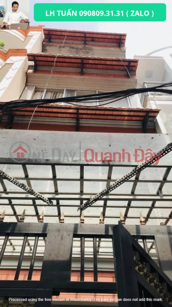 3131- Bán Nhà 60m2 , 5 Tầng , Cách Mạng Tháng 8, P.10, Quận 3 - 9PN Giá 7 tỷ 7 Niêm yết bán