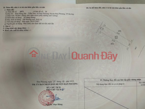 MỚI TINH 50M ĐẤT 50M NĂM ĐỒNG SẬY - ĐAN PHƯỢNG - HÀ NỘI _0