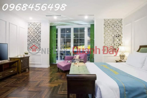 House for sale on Hang Chao Street, 18 Business Rooms, View Quoc Tu Giam, Extremely Rare Dong Da District 148m2 6 Floors MT 5.5 m Only 42 Billion _0