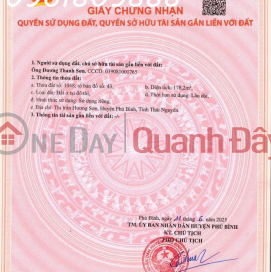 Siêu phẩm - Bán đất đường 47m phường Hồng Tiến, Phổ Yên, Thái Nguyên, giá đầu tư _0