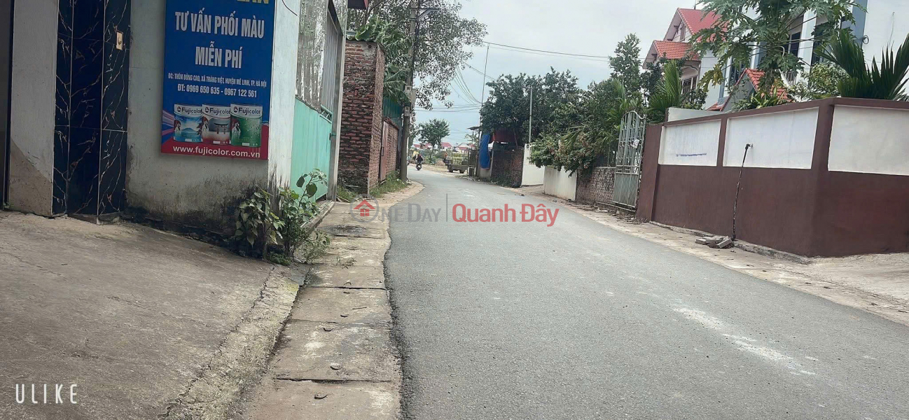 OWNER SELLS 204M² LAND LOT - FREE 3-STOREY HOUSE IN DONG CAO, TRANG VIET, ME LINH Sales Listings