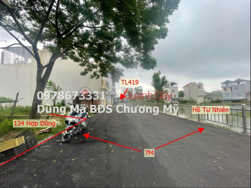 PRICE ONLY 4TY2 TO OWN BEAUTIFUL LOT OF LAND IN CONTRACT-CHUONG MY Sales Listings