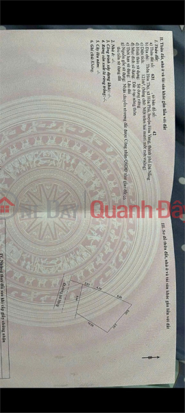 OWNER Needs to Sell Land Lot in Hoa Tho Village, Hoa Phu Commune, Hoa Vang, Da Nang City. Sales Listings