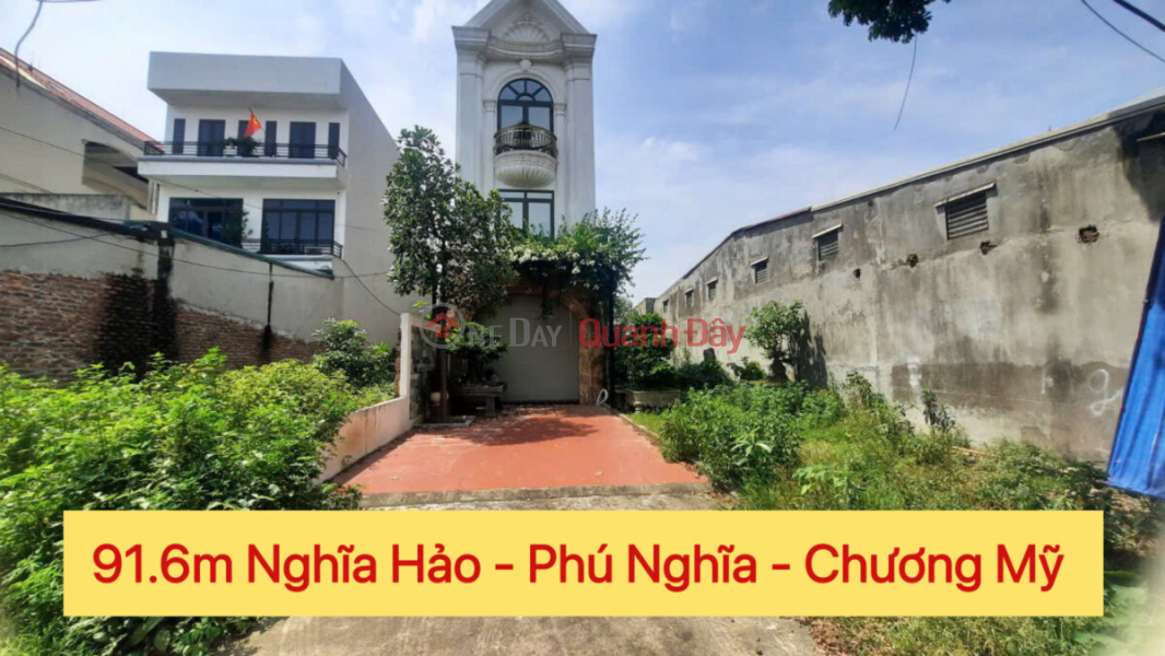 CHÍNH CHỦ BÁN SIÊU PHẨM MẶT ĐƯỜNG QL6 91,6M TẠI PHÚ NGHĨA-CHƯƠNG MỸ-HÀ NỘI Niêm yết bán