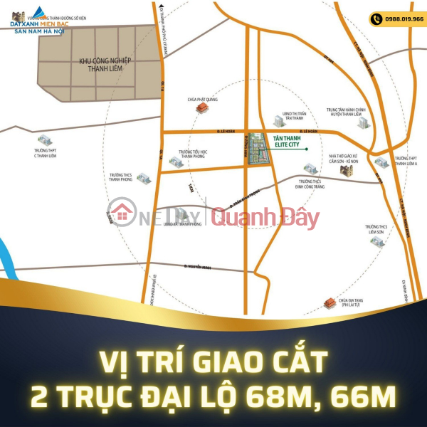 Event 2 is open for sale and accepting bookings for the second phase of the model urban area Tan Thanh Elite City, Ha Nam. Near the operating center Vietnam | Sales đ 1.6 Billion