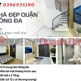 House for sale in Hao Nam Dong Da, Reasonable Price, 20 Meters to the Street, 26mx5T, Price: 5.6 Billion, Contact: 0396935190. _0