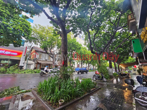 Tran Hung Dao street frontage, Hoan Kiem, corner lot 3 airy, frontage 9m, wide sidewalk, 86m2, 6 floors, over 86 billion _0