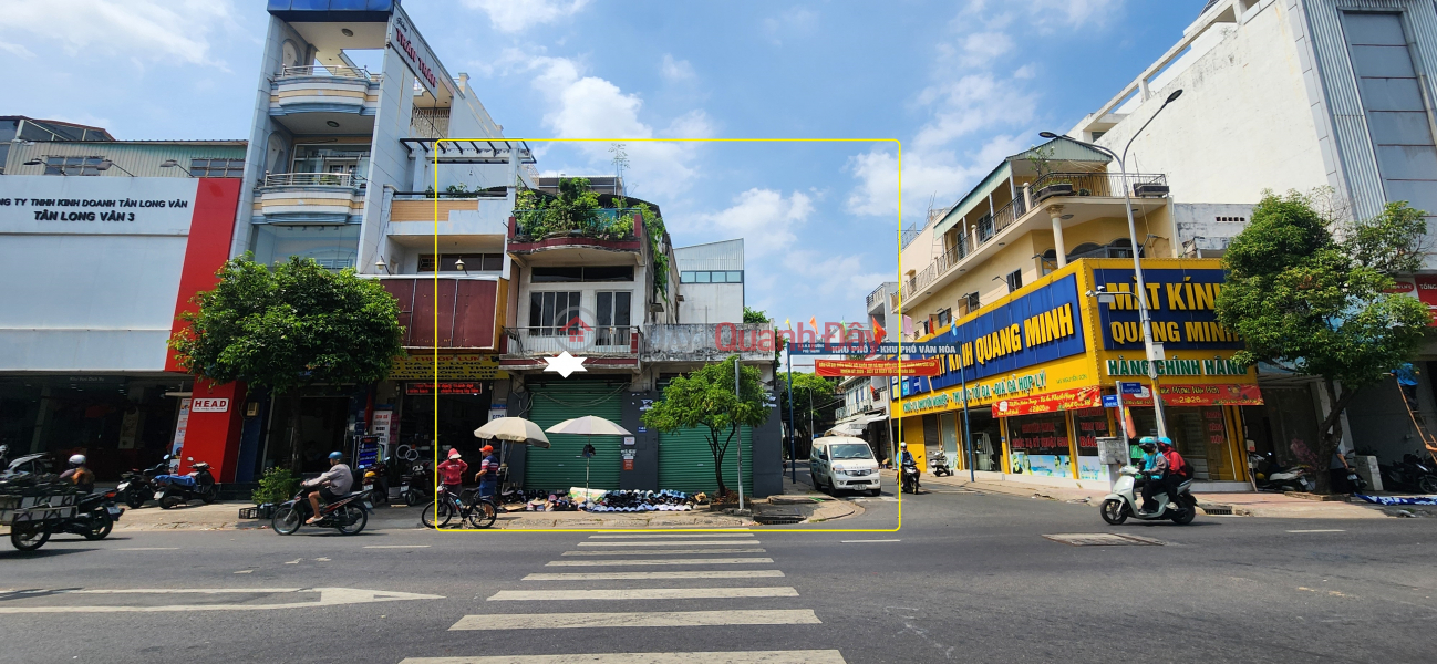 House for rent, 2 street frontages, Nguyen Son Street, Tan Phu District, 96m², 2 floors - right next to the market, in a commercial area. | Vietnam, Rental đ 55 Million/ month