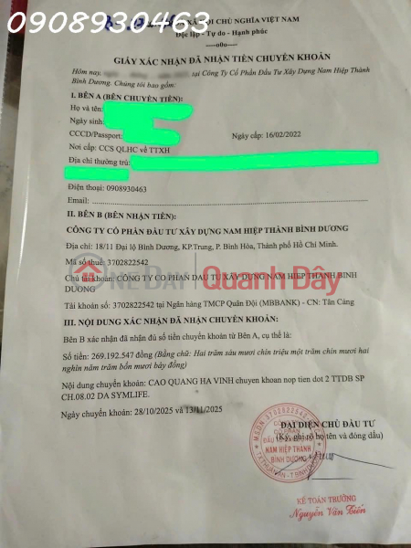  Làm ơn chọn Nhà ở, Niêm yết bán, đ 2,79 tỷ