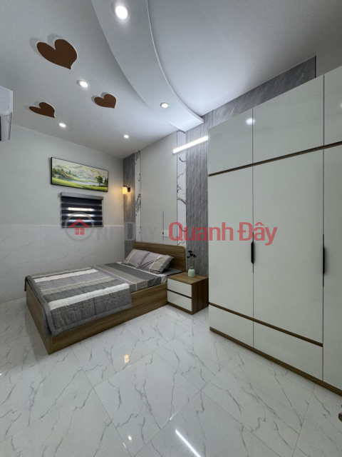 ► House in a wide alley off Nguyen Van Linh street, 47m2, 2 floors, beautiful, ready to move in, slightly over 4 billion VND. _0
