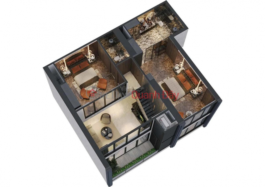 Property Search Vietnam | OneDay | Nhà ở, Niêm yết bán, Siêu phẩm căn Duplex tầng trung (3PN+4WC) Noble Crystal Tây Hồ