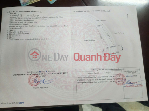 Lô đẹp mặt đường 8m Thọ Linh – Minh Tân, giá chỉ 2,5x tỷ, hiếm trong tầm tài chính! ZALO 0567 222 555 _0