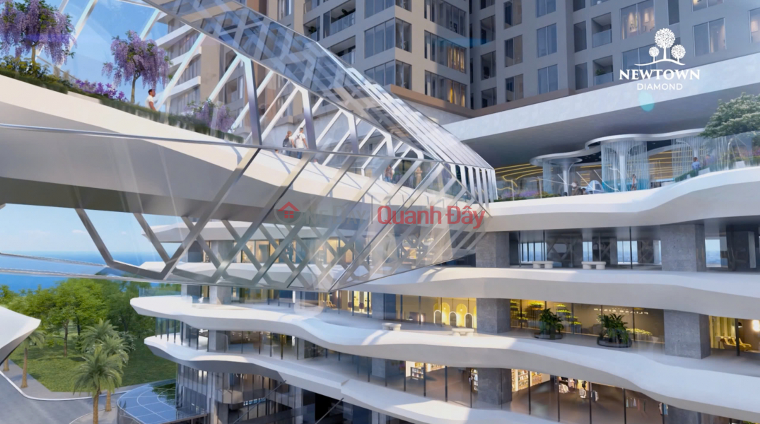 Property Search Vietnam | OneDay | Nhà ở Niêm yết bán, Căn hộ 2PN, tòa Sapphire, Newtown Diamond Đà Nẵng giá từ 4.39 tỷ