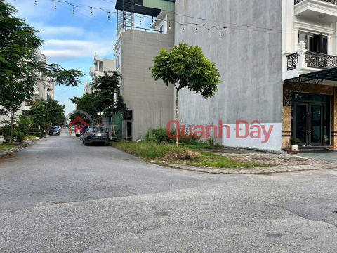 Corner plot in Vinh Niem resettlement area - opposite the Tax Department, super beautiful location - 55m², Price 6.25 billion VND _0