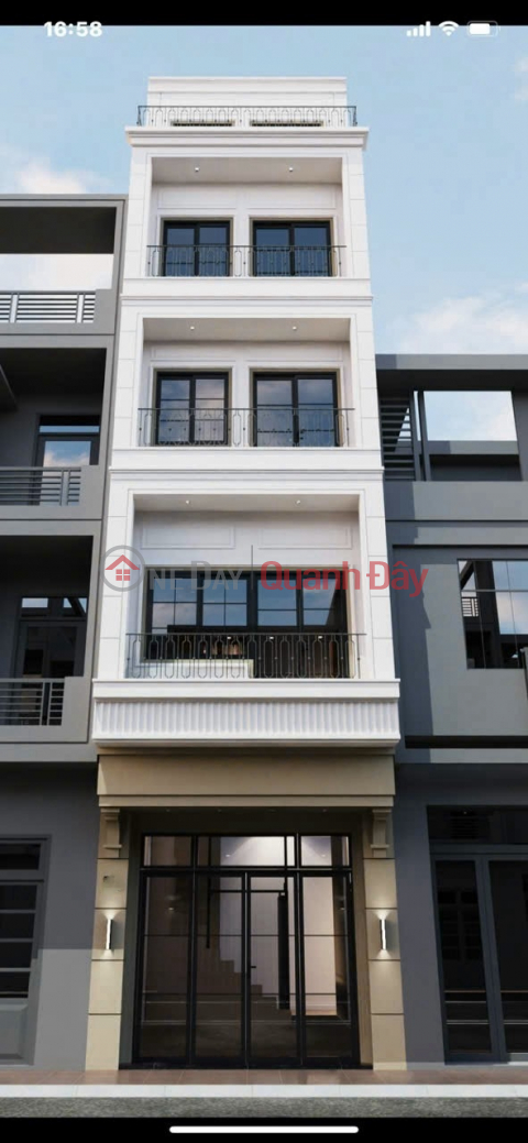 House for sale in Quan Doi subdivision - Nghia Do, 46m2, 6 floors with car elevator, negotiable price _0