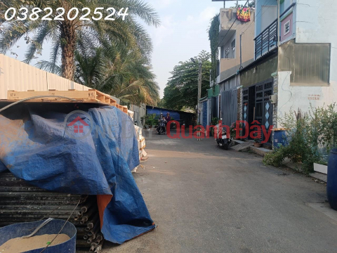 Selling lot 122m2 behind Children's cultural house in District 12 - 500m from Hiep Thanh market _0