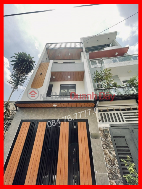 HOUSE FOR SALE IN GO VAP, 3 FLOORS, 45M², 4X12M, 6.65 BILLION, 3BR, 3WC - PRIME LOCATION, RED BOOK _0