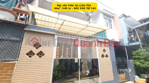 House for sale in Vuon Lai alley, 66m², 5.05 billion - HIGH-INTELLIGENT RESIDENTIAL AREA _0