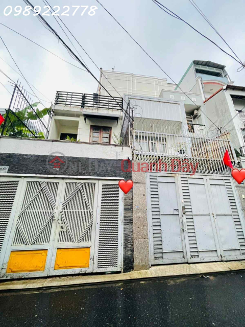 HOUSE FOR SALE ON NGUYEN THI HUYNH STREET - WARD 8 - 2 HOUSES AWAY FROM NGUYEN VAN TROI - AREA 4X18.5, EXPANDING IN THE BACK, PROSPERITY. FRONTAGE 41 _0