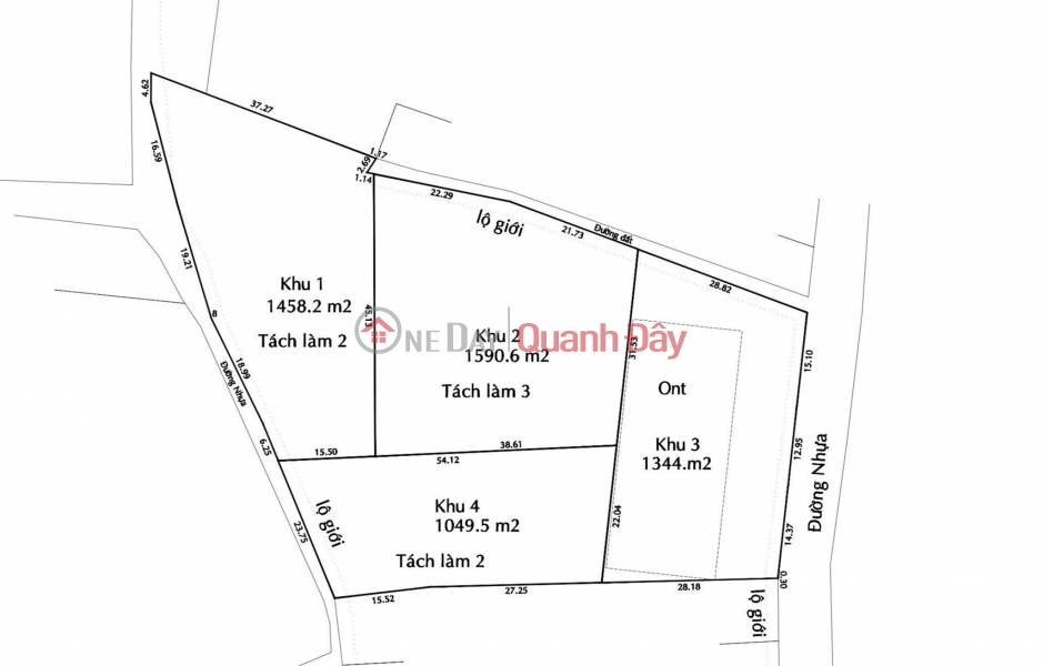 Property Search Vietnam | OneDay | Nhà ở | Niêm yết bán ĐẤT ĐẸP – GIÁ TỐT–CẦN BÁN ĐẤT 3 MẶT TIỀN TẠI Đường Đào Thị Thơm, Xã An Nhơn Tây, Củ Chi, TP.HCM