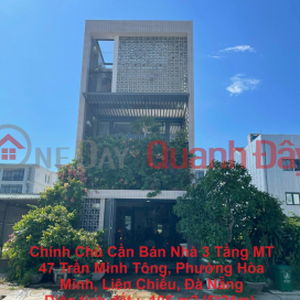 Owner Needs to Sell 3-Story House, Frontage 47 Tran Minh Tong, Hoa Minh Ward, Lien Chieu, Da Nang _0