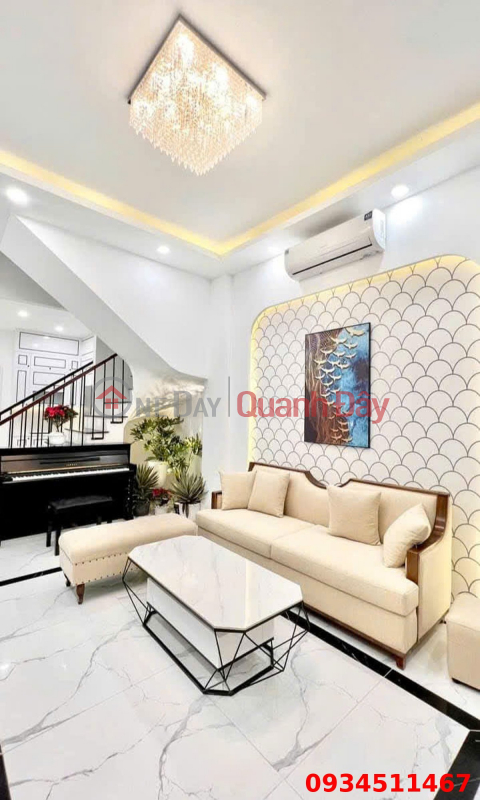 100% REAL. BEAUTIFUL HOUSE IN XA DAN - CENTER OF DONG DA - READY TO MOVE IN - 50M² - 4 FLOORS - 11.8 BILLION _0