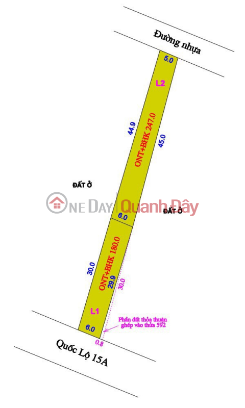 BEAUTIFUL LAND - GOOD PRICE - Owner Needs To Sell 2 Lots Highway 15A In Ngoc Lac, Thanh Hoa. _0