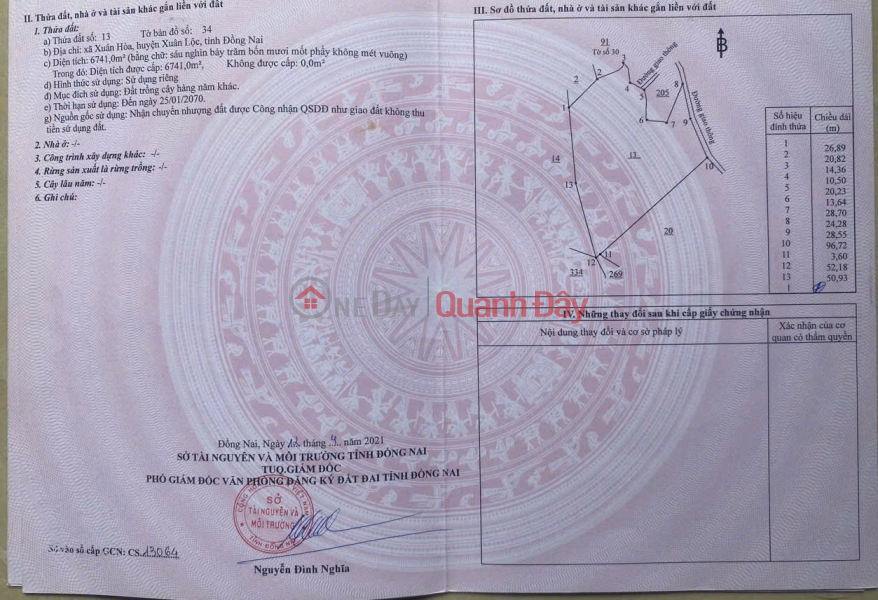 ĐẤT ĐẸP - GIÁ TỐT CHÍNH CHỦ Cần Bán GẤP Lô đất 4ha Tại Xã Xuân Hoà, Xuân Lộc- Đồng Nai Việt Nam Bán, đ 14,4 tỷ