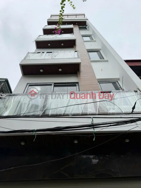 NEW HOUSE - BEAUTIFUL, CAR ACCESS, Nguyen Van Linh Street, 45m2 X 7 floors, 4.2m frontage, 8.99 billion Long Bien. _0