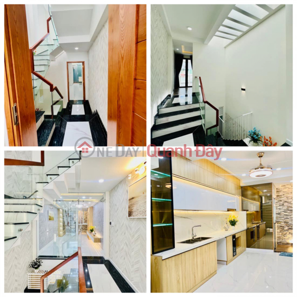 New 5-storey house for sale - Luxurious interior - Frontage on Nguyen Duy Cung Ward 12 Go Vap, Vietnam | Sales, đ 9 Billion