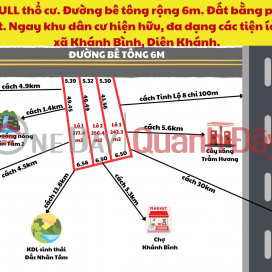 SUPER HOT! QUICK SALE OF 3 LOT OF RESIDENTIAL LAND, SHOCKING PRICE FOR OWNER IN KHANH BINH - KHANH VINH! _0