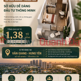 Sở Hữu Ngay Căn Hộ STUDIO - ĐẦU TƯ THÔNG MINH Tại Văn Giang - Hưng Yên _0