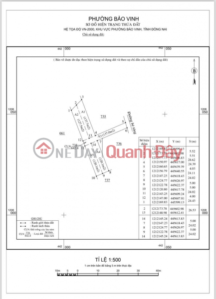 BEAUTIFUL LAND - GOOD PRICE - Potential Land Lot for Sale in Bao Vinh Ward, Dong Nai Sales Listings