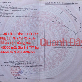 ĐẤT ĐẸP - GIÁ TỐT CHÍNH CHỦ Cần Bán GẤP Lô đất 4ha Tại Xã Xuân Hoà, Xuân Lộc- Đồng Nai _0